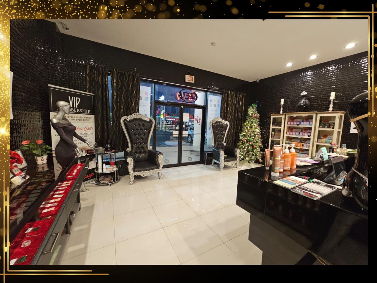 re being treated like royalty come to gossip nails and let us take care